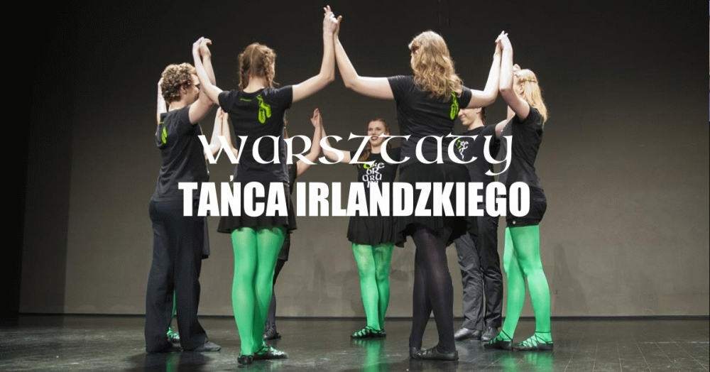 Baner warsztatów tańca irlandzkiego