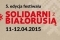 Baner festiwalu Silidarni z Białorusią